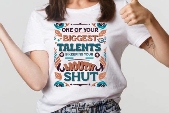 A Designer's Take on Keeping Your Mouth Shut Modern T-shirt