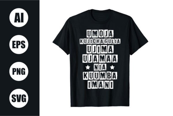 Happy Kwanzaa T-shirt Design Kwanzaa