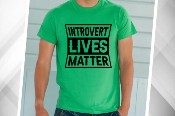 Introvert Lives Matter Tshirt Embroidery Review