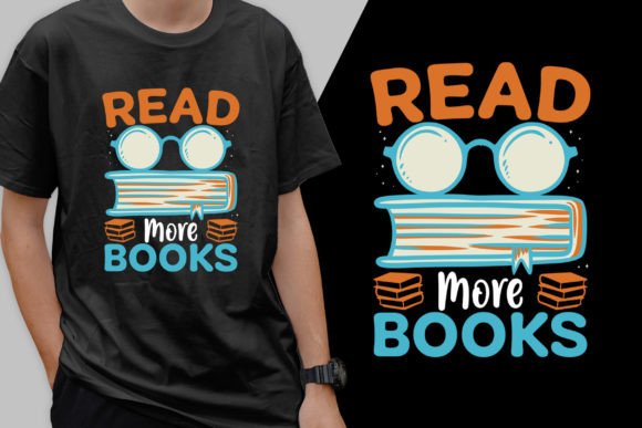 Read More Books Trendy T-Shirt Design Graphics