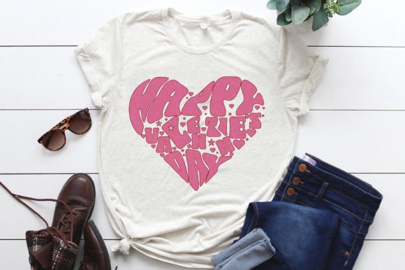 Retro Valentine’s Day Graphics & T-Shirt Designs