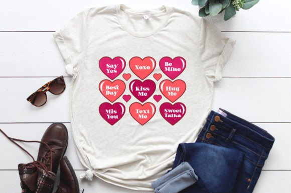Retro Valentine’s Day Shirt Graphics & T-Shirt Designs