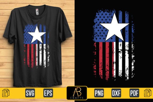 Texas Flag Graphics for T-Shirt Designs
