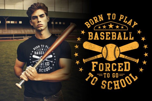 Vintage Baseball T-shirt Design Graphics